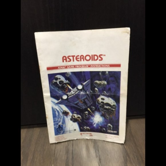Atari 2600 Asteroids Game with Manual and Case - Picture 5 of 10
